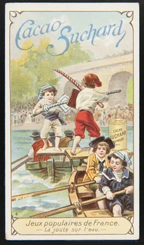Suchard Philippe carte réclame chromo Neuchâtel 1880-1914 1996.40.272.3  Photo