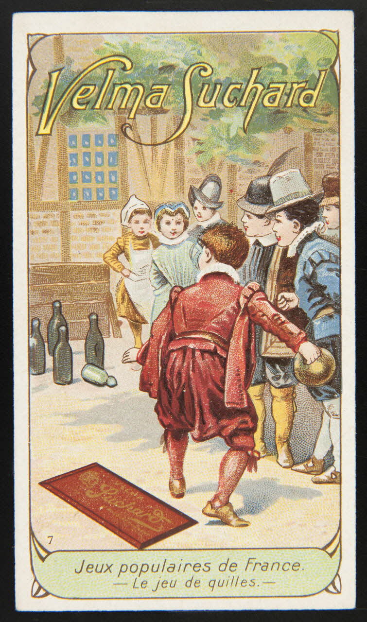 Suchard Philippe carte réclame chromo Neuchâtel 1880-1914 1996.40.272.5 Photo