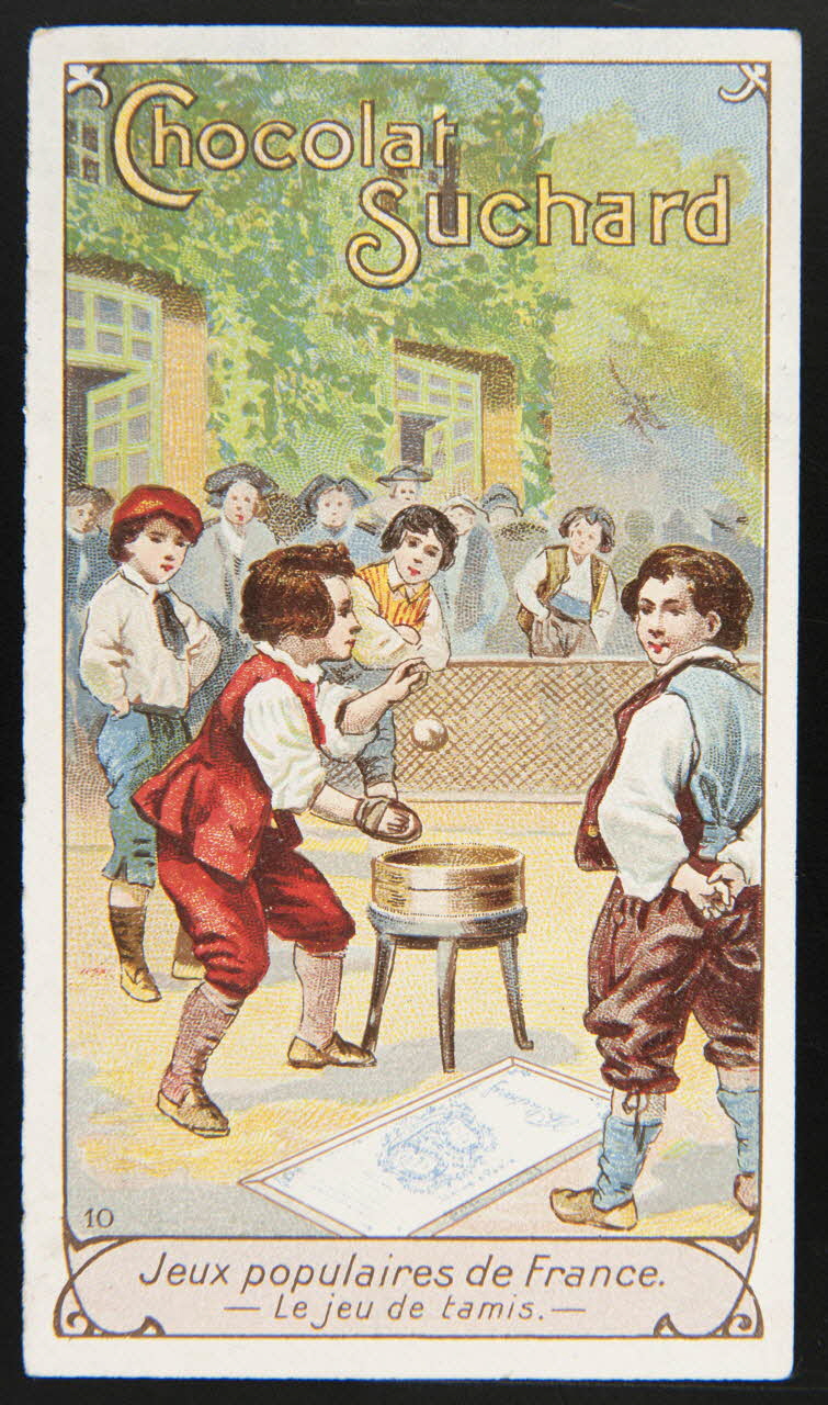 Suchard Philippe carte réclame chromo Neuchâtel 1880-1914 1996.40.272.7 Photo Mucem