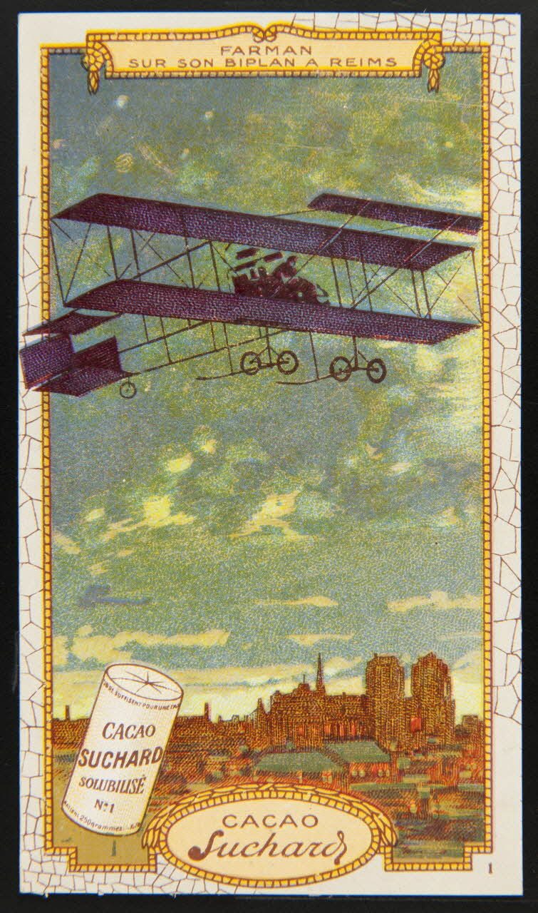 Suchard Philippe carte réclame chromo Neuchâtel 1909-1914 1996.40.273.1 Photo