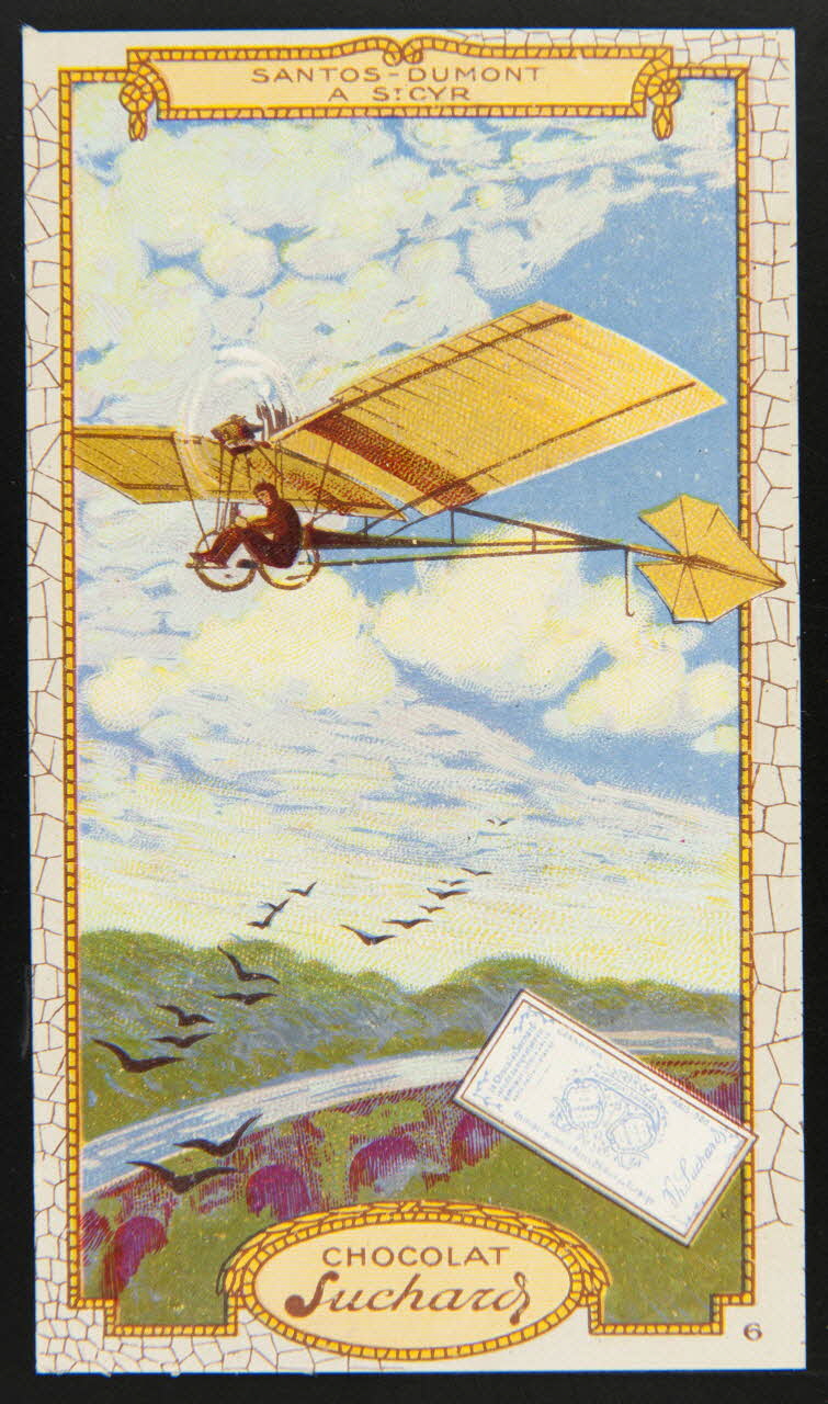 Suchard Philippe carte réclame chromo Neuchâtel 1909-1914 1996.40.273.4 Photo