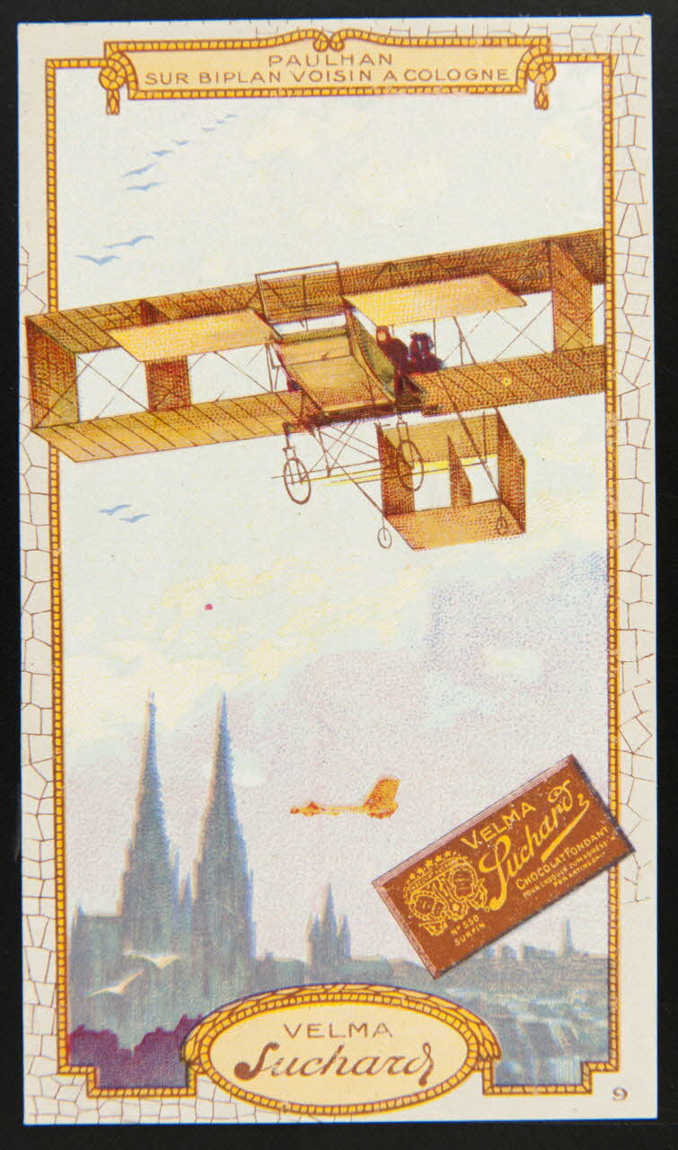 Suchard Philippe carte réclame chromo Neuchâtel 1909-1914 1996.40.273.5 Photo