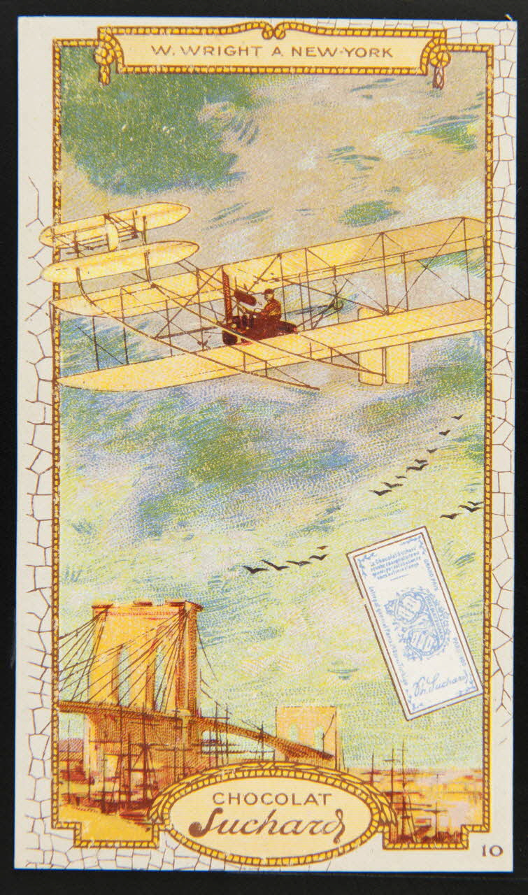 Suchard Philippe carte réclame chromo Neuchâtel 1909-1914 1996.40.273.6 Photo