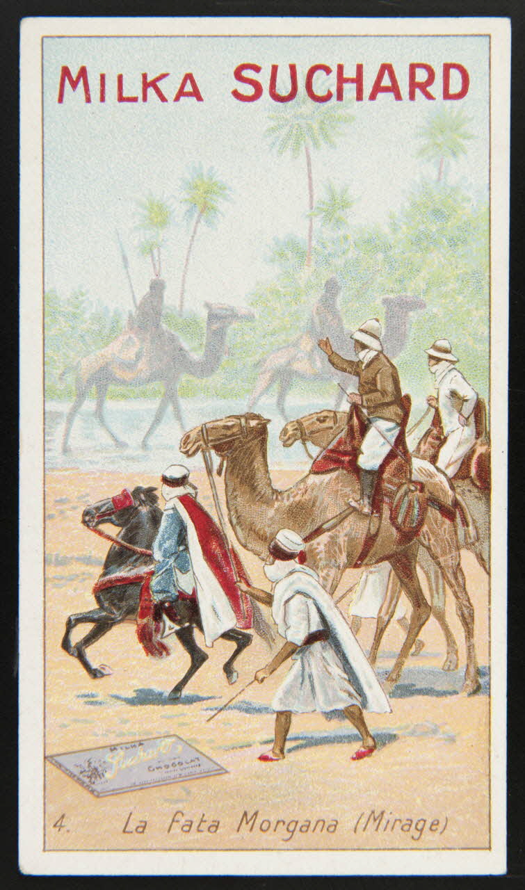 Suchard Philippe carte réclame chromo Neuchâtel 1880-1914 1996.40.276.1 Photo