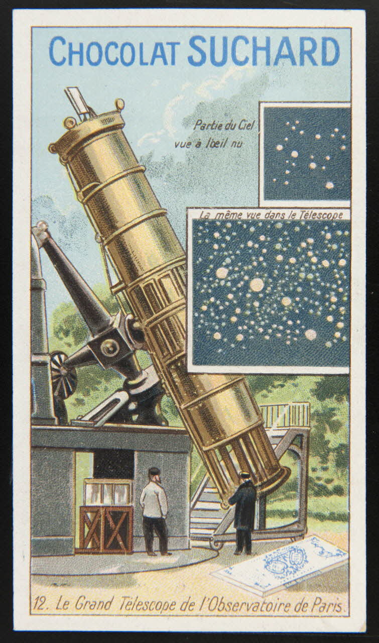 Suchard Philippe carte réclame chromo Neuchâtel 1880-1914 1996.40.276.3 Photo