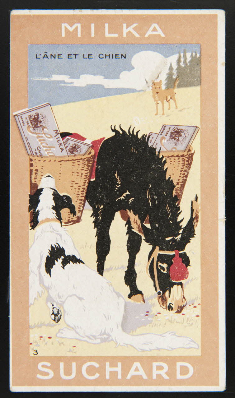 Suchard Philippe carte réclame chromo Neuchâtel 1880-1914 1996.40.277.1 Photo