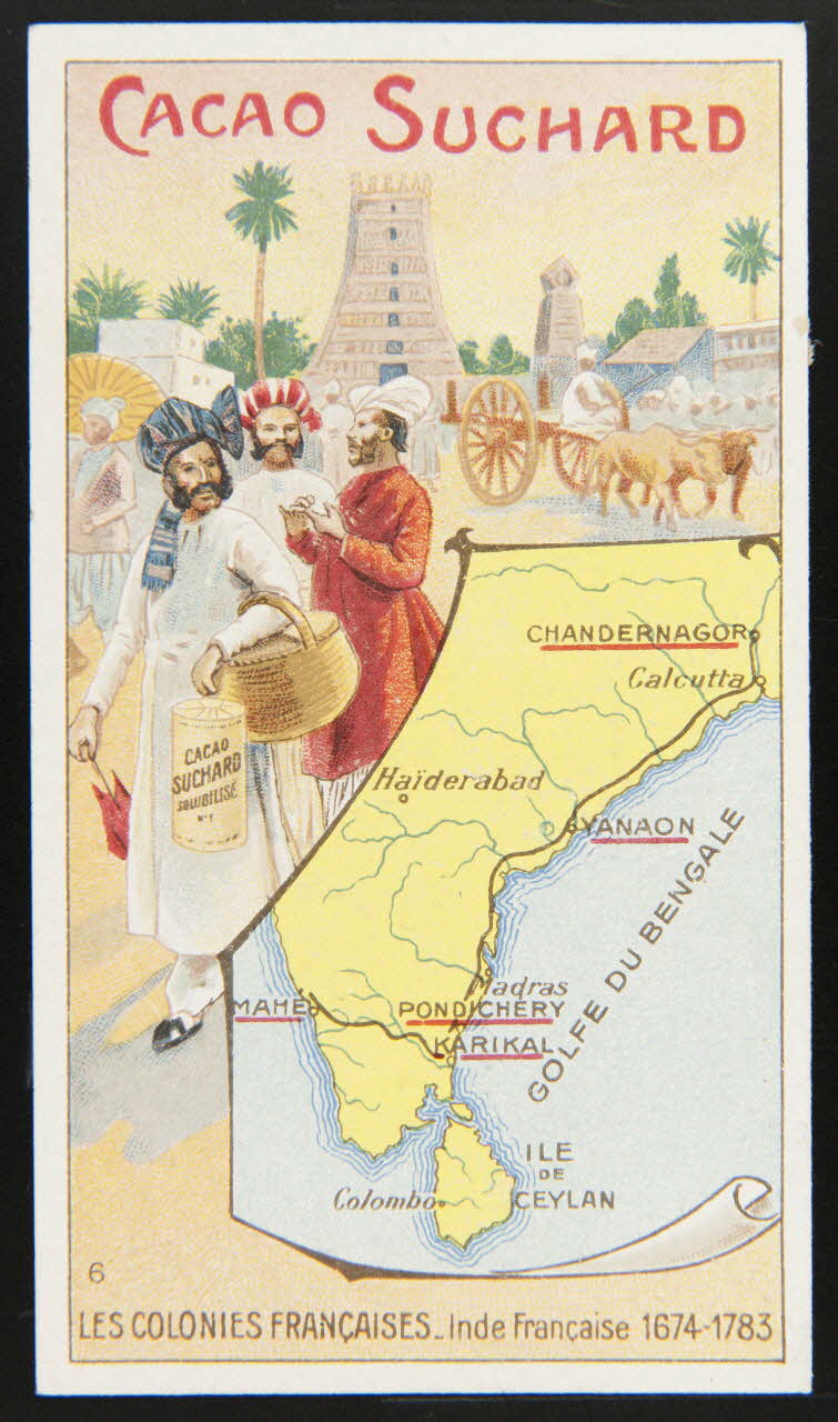 Suchard Philippe carte réclame chromo Neuchâtel 1880-1914 1996.40.279.2 Photo