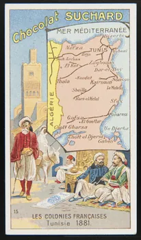 Suchard Philippe carte réclame chromo Neuchâtel 1880-1914 1996.40.279.7 Photo