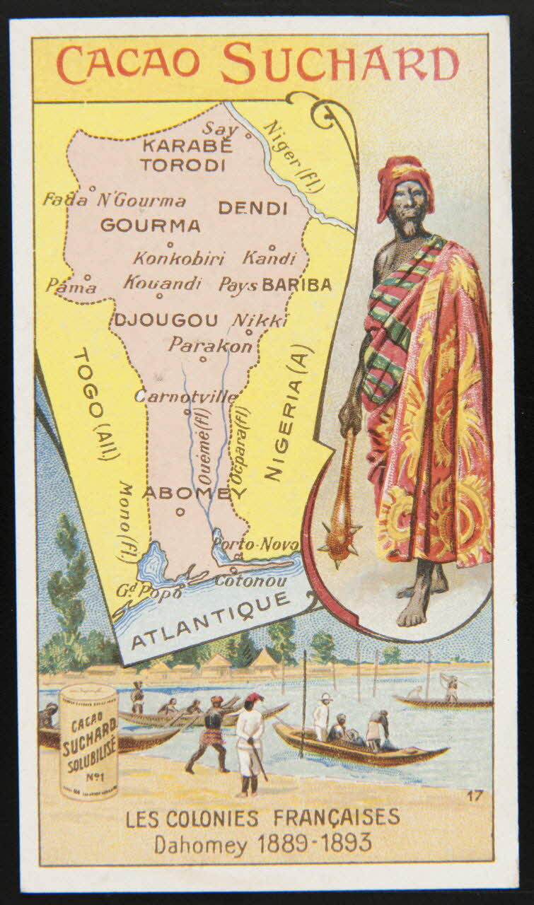 Suchard Philippe carte réclame chromo Neuchâtel 1880-1914 1996.40.279.8 Photo