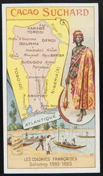 Suchard Philippe carte réclame chromo Neuchâtel 1880-1914 1996.40.279.8 Photo