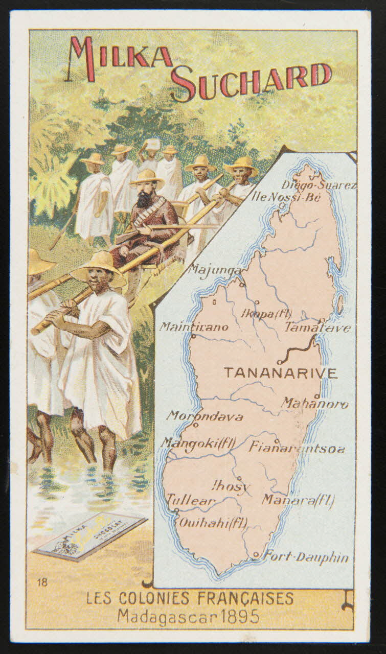 Suchard Philippe carte réclame chromo Neuchâtel 1880-1914 1996.40.279.9 Photo