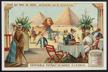 Liebig carte réclame chromo 1910 1996.40.283.1 Photo