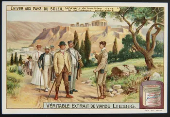Liebig carte réclame chromo 1910 1996.40.283.5 Photo