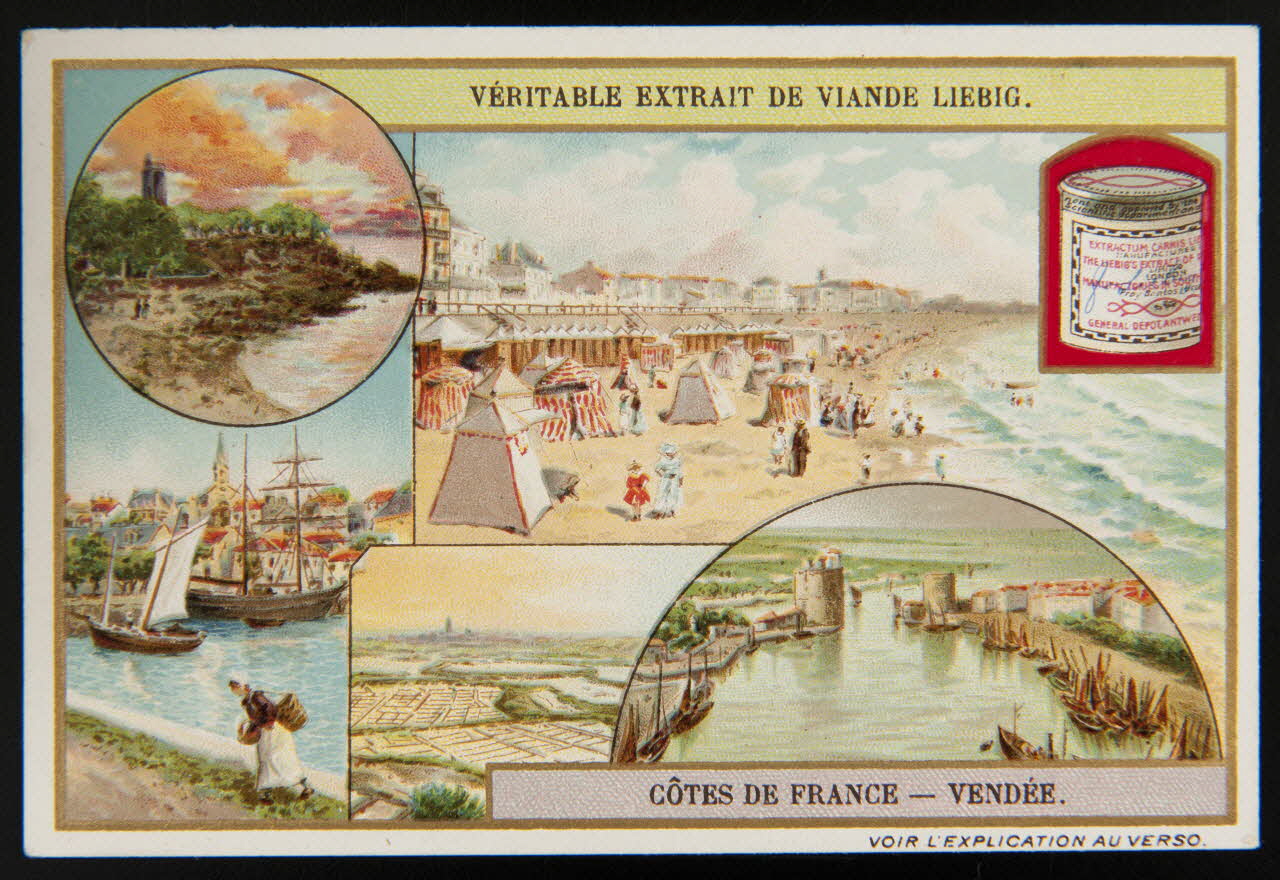 Liebig carte réclame chromo 1909 1996.40.285.6 Photo