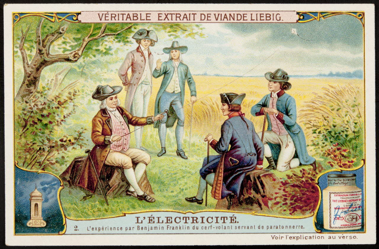 Liebig carte réclame chromo 1907 1996.40.289.2 Photo