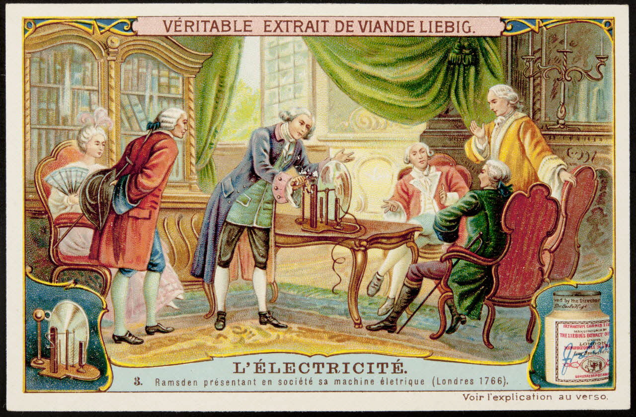 Liebig carte réclame chromo 1907 1996.40.289.3 Photo