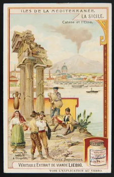 Liebig carte réclame chromo 1908 1996.40.292.3 Photo Mucem