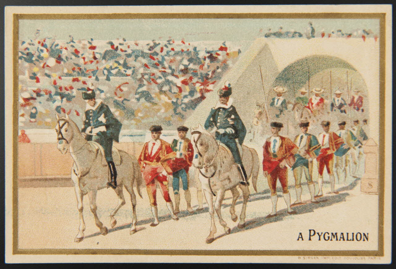 Jehenne carte réclame chromo Paris 1895-1935 1996.40.296.1 Photo