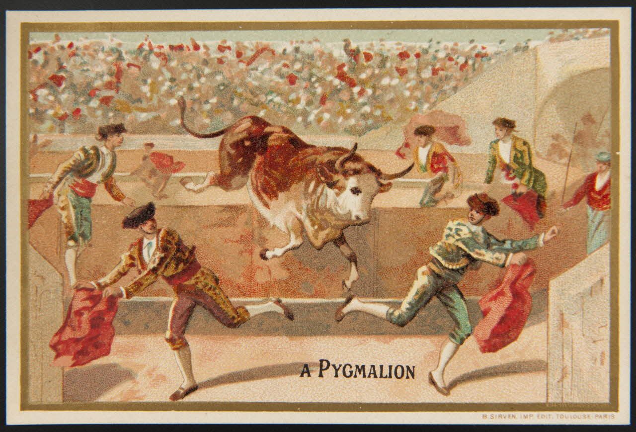 Jehenne et Sicard / Imprimerie B. Serven carte réclame chromo Paris 1895-1935 1996.40.296.5 Photo