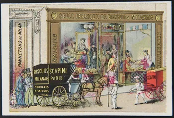 Vadot carte réclame chromo Paris 1899-1870 1996.40.306.1  Photo