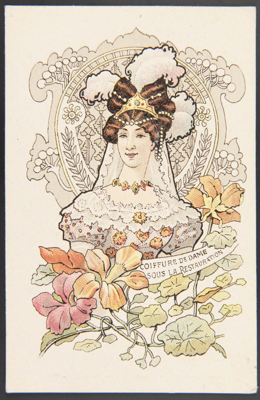 Charles Verneau carte réclame chromo Paris 1899-1870 1996.40.308.2 Photo