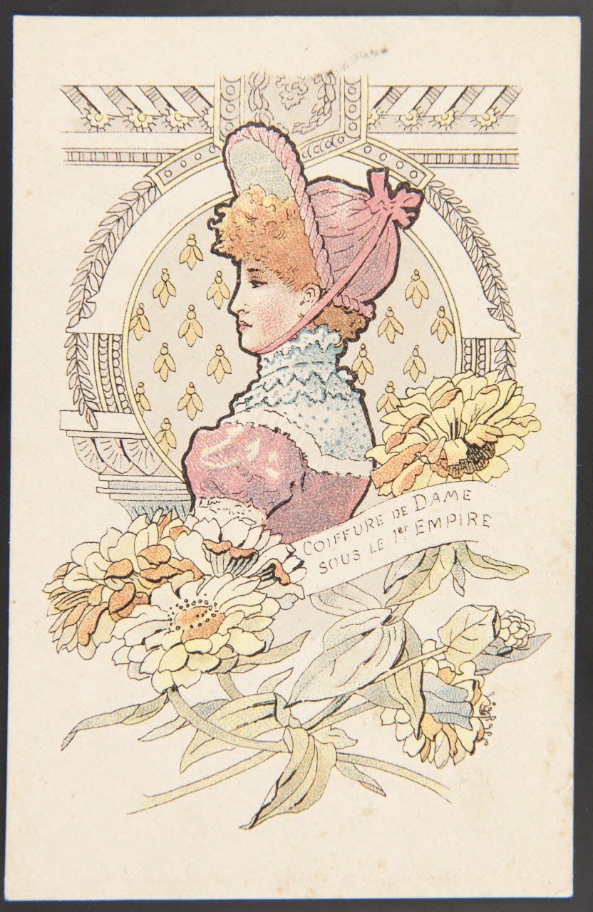 Charles Verneau carte réclame chromo Paris 1899-1870 1996.40.308.3 Photo