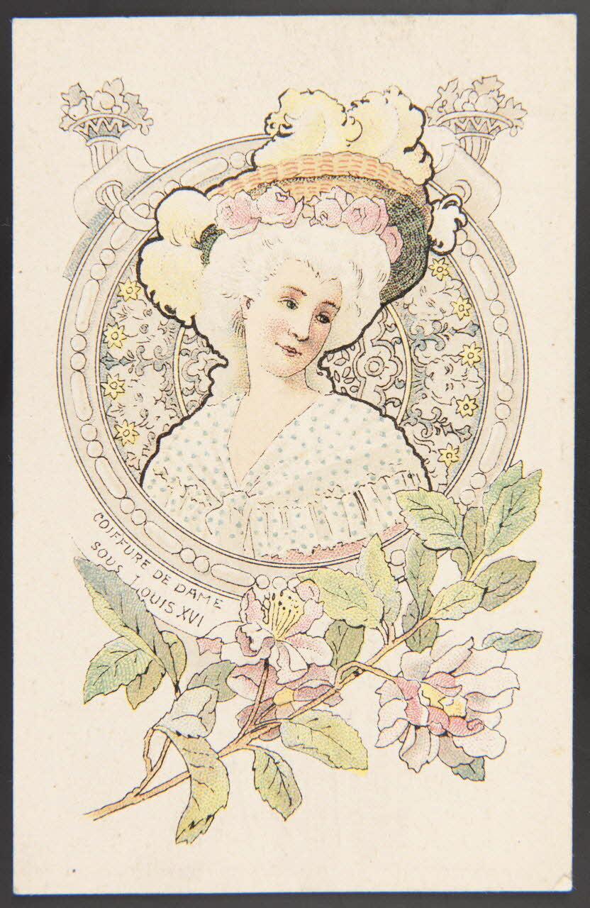 Charles Verneau carte réclame chromo Paris 1899-1870 1996.40.308.4 Photo