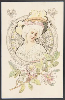 Charles Verneau carte réclame chromo Paris 1899-1870 1996.40.308.4 Photo