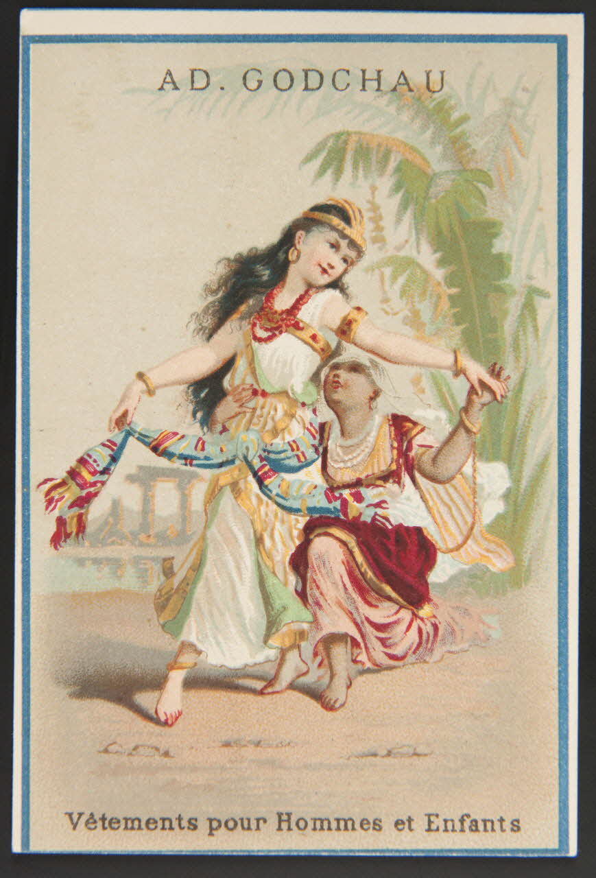 Charles Verneau carte réclame chromo Paris 1899-1870 1996.40.312.7 Photo