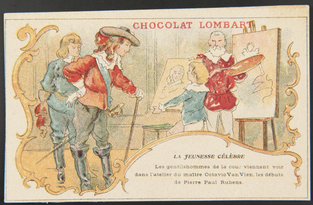 Charles Verneau carte réclame chromo Paris 1899-1870 1996.40.317.2 Photo
