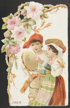Katz et compagnie carte réclame chromo Paris 1895-1910 1996.40.328.4 Photo
