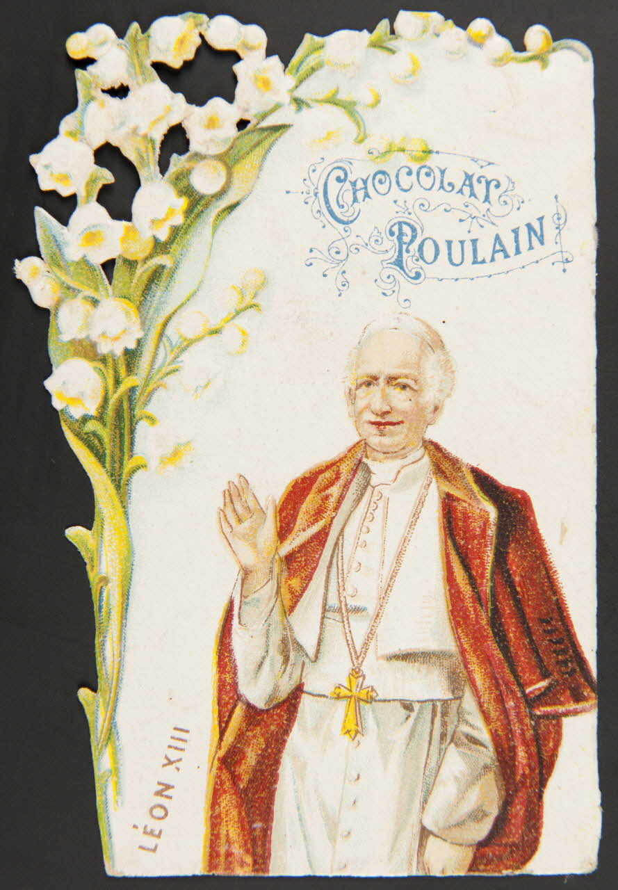 Katz et compagnie carte réclame chromo Paris 1895-1910 1996.40.329.2 Photo Mucem