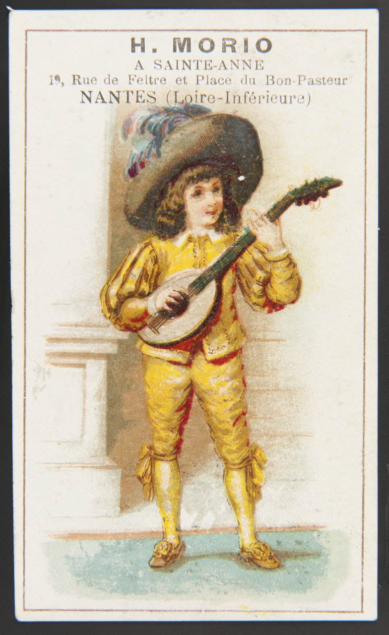 Katz et compagnie carte réclame chromo Paris 1895-1910 1996.40.337.6 Photo Mucem