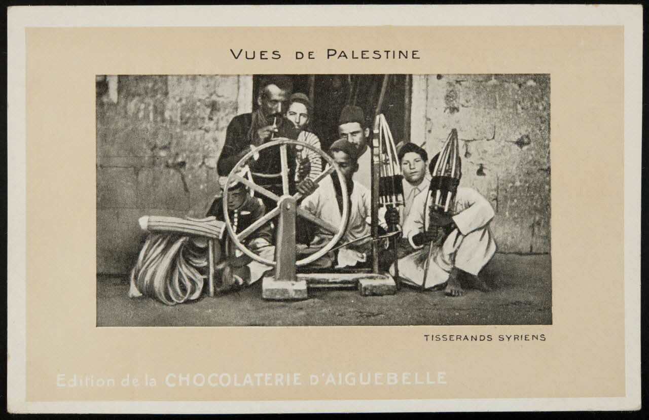 Edition de la Chocolaterie d'Aiguebelle carte réclame chromo Rhône-Alpes, France 1900-1919 1996.40.379.12 Photo