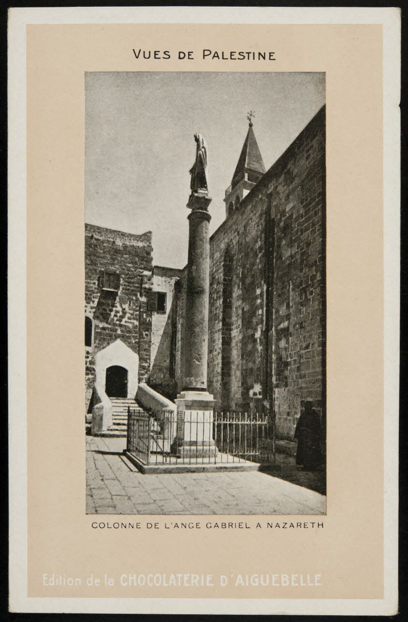 Edition de la Chocolaterie d'Aiguebelle carte réclame chromo Rhône-Alpes, France 1900-1919 1996.40.379.4 Photo