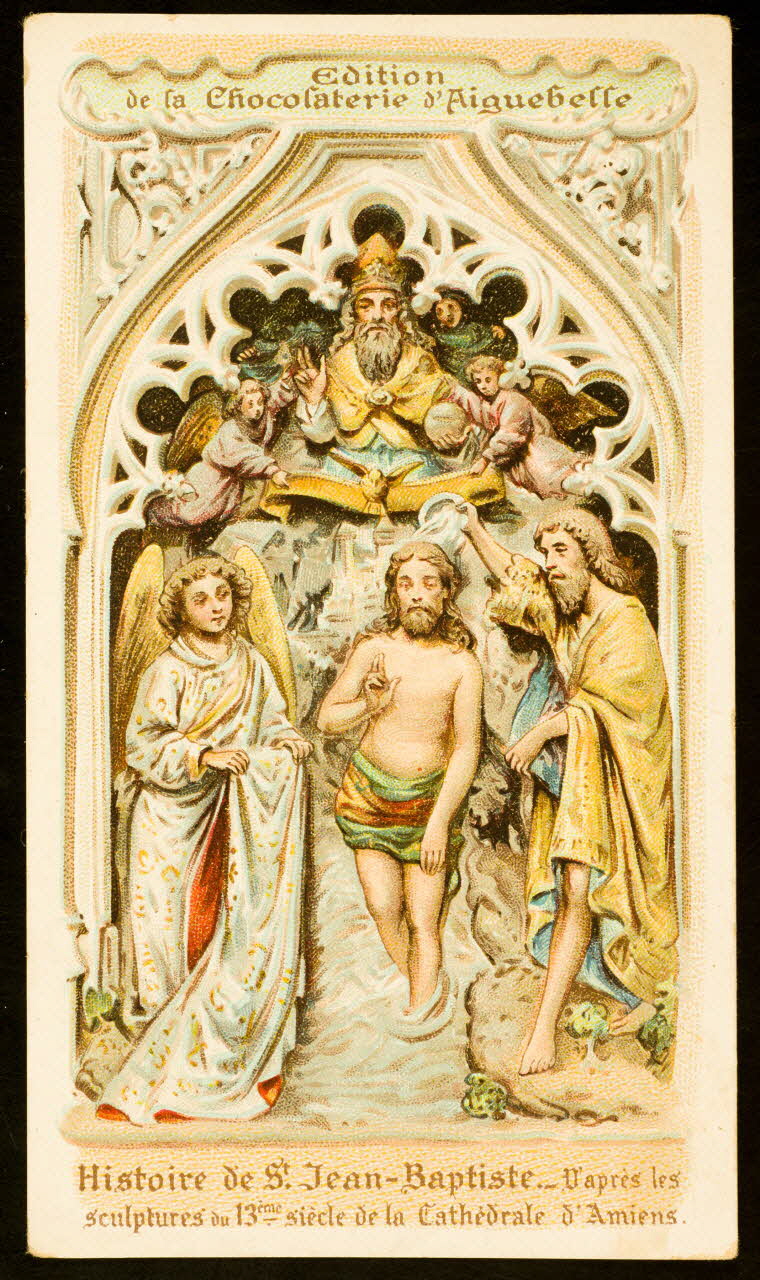 Edition de la Chocolaterie d'Aiguebelle carte réclame chromo France 1900-1919 1996.40.445.2 Photo