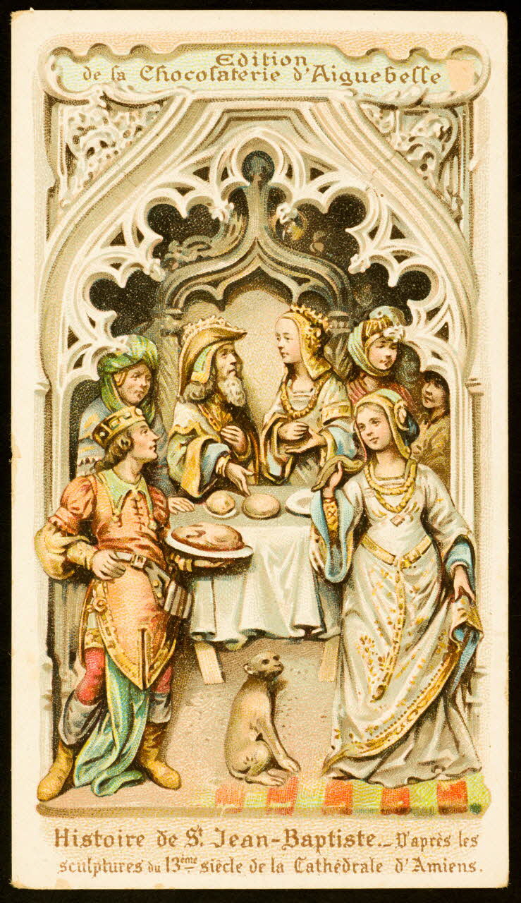 Edition de la Chocolaterie d'Aiguebelle carte réclame chromo France 1900-1919 1996.40.445.4 Photo