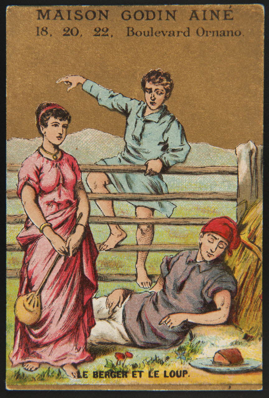 carte réclame chromo 1996.40.503.7 Photo