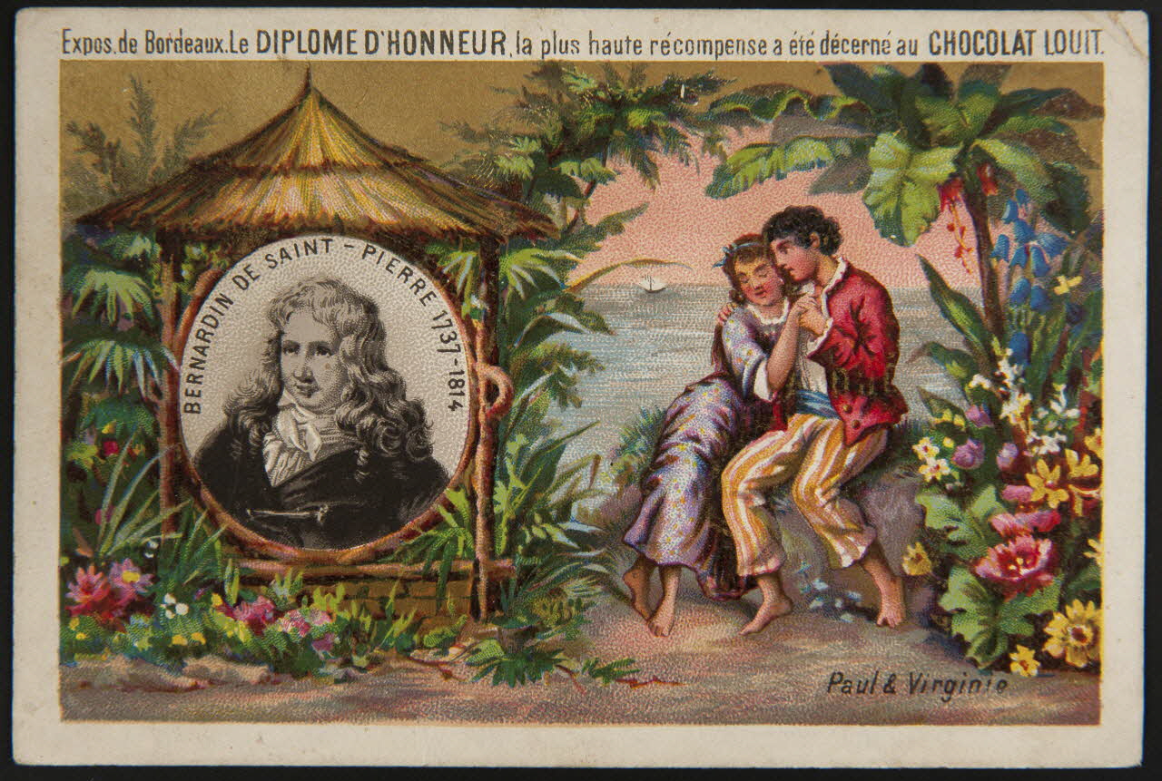 carte réclame chromo Paris 1814 1996.40.524.2 Photo