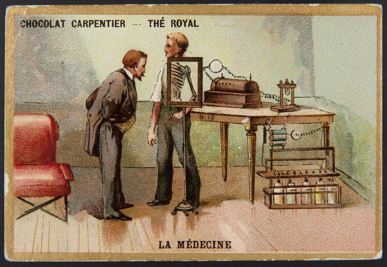 carte réclame chromo Paris 1897 1996.40.525.1 Photo