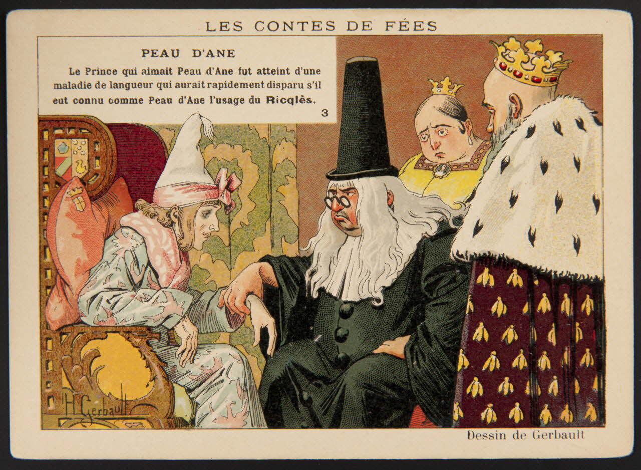 Henry Gerbault ; A. Engelmann carte réclame chromo Paris 1900 1996.40.527.3 Photo