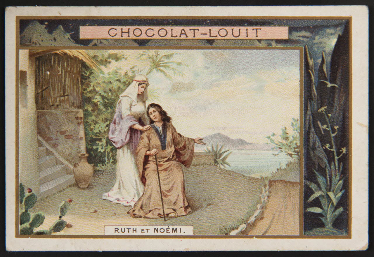 carte réclame chromo Paris 1825 1996.40.528.2 Photo