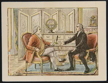 Gedalge ; Dascher carte réclame chromo Paris 1870 1996.40.532.5  Photo