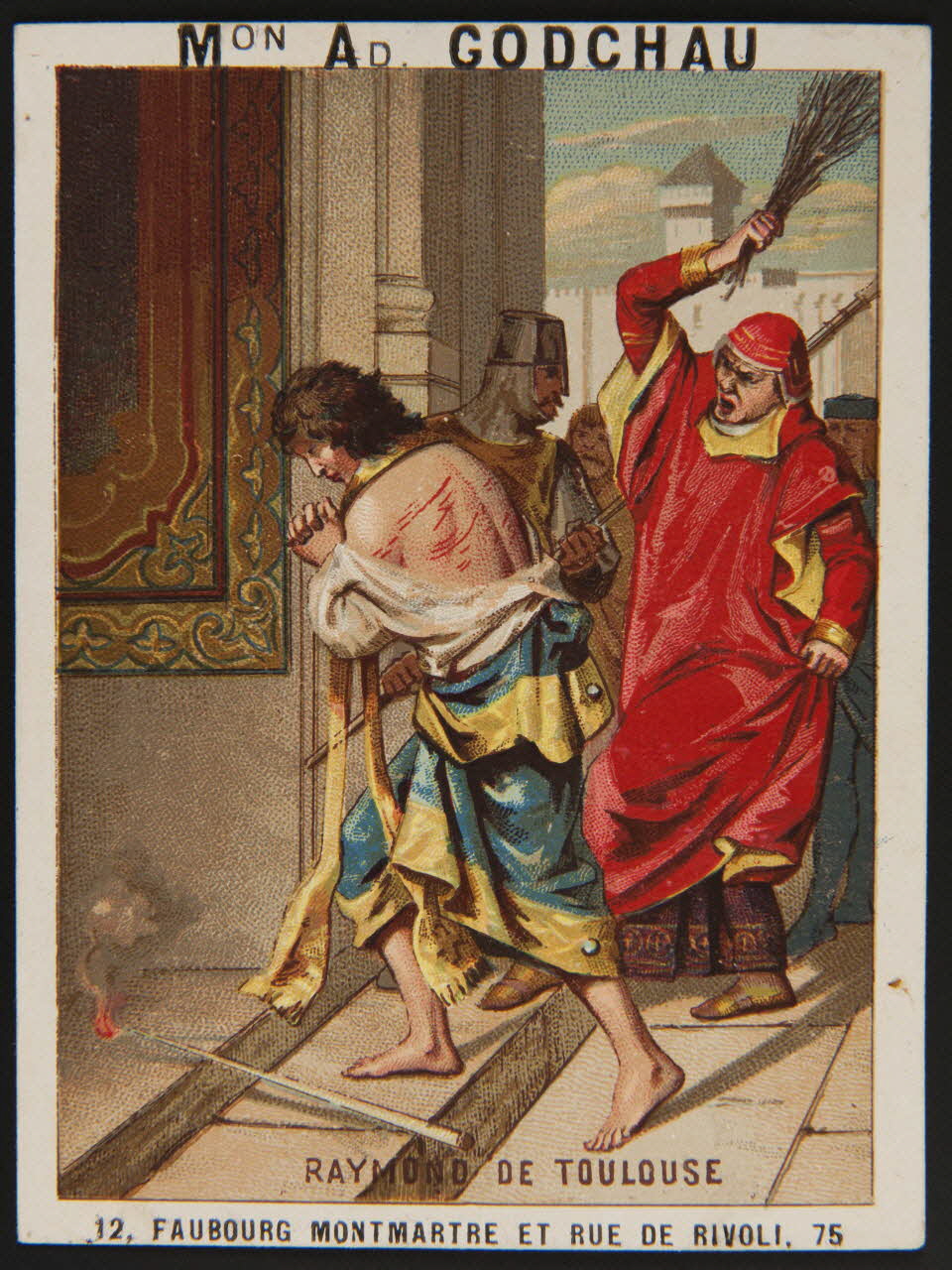 Murat C. carte de récompense scolaire chromo Paris 1870 1996.40.547.15 Photo