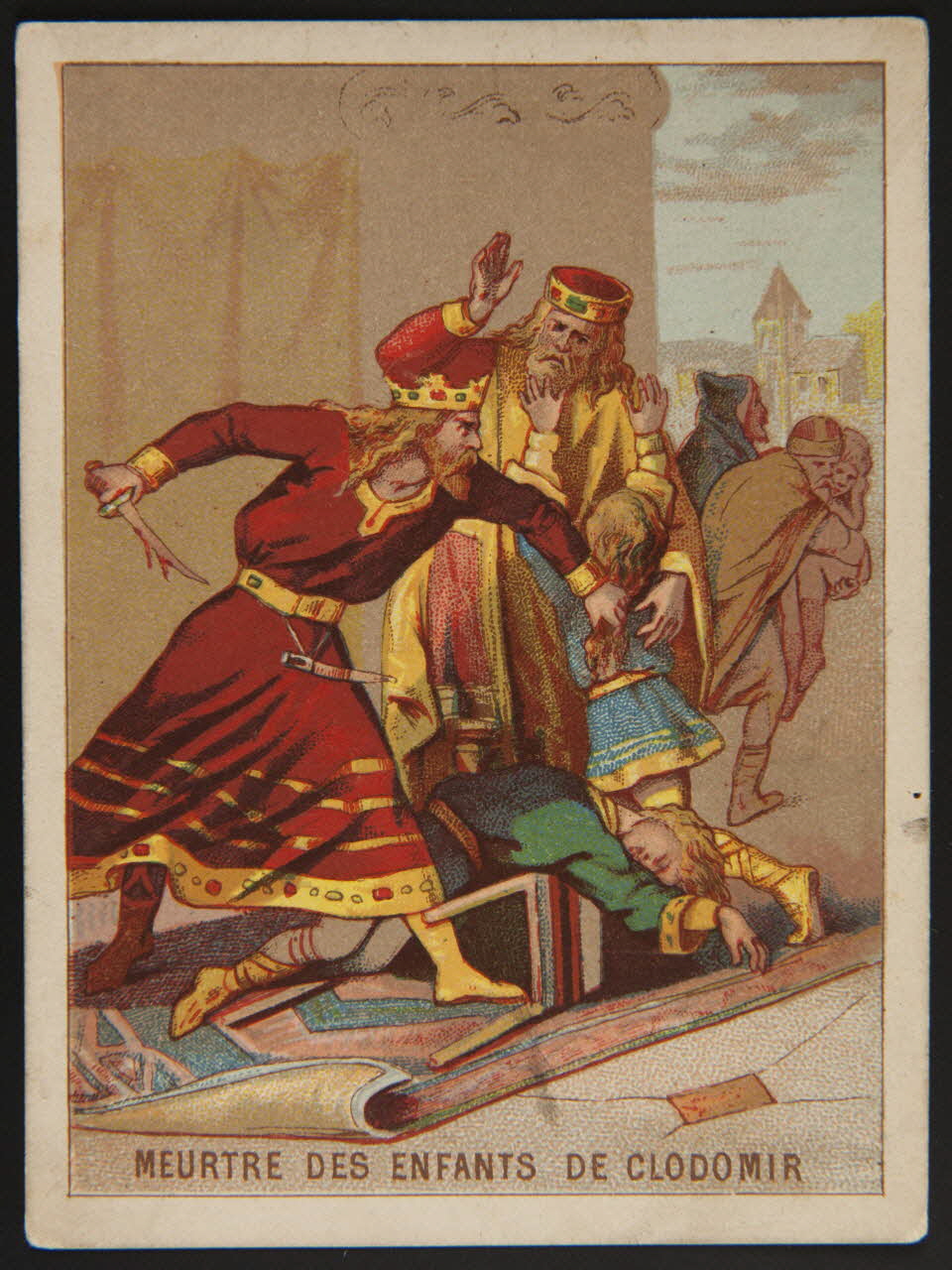 Murat C. carte de récompense scolaire chromo Paris 1870 1996.40.547.2 Photo