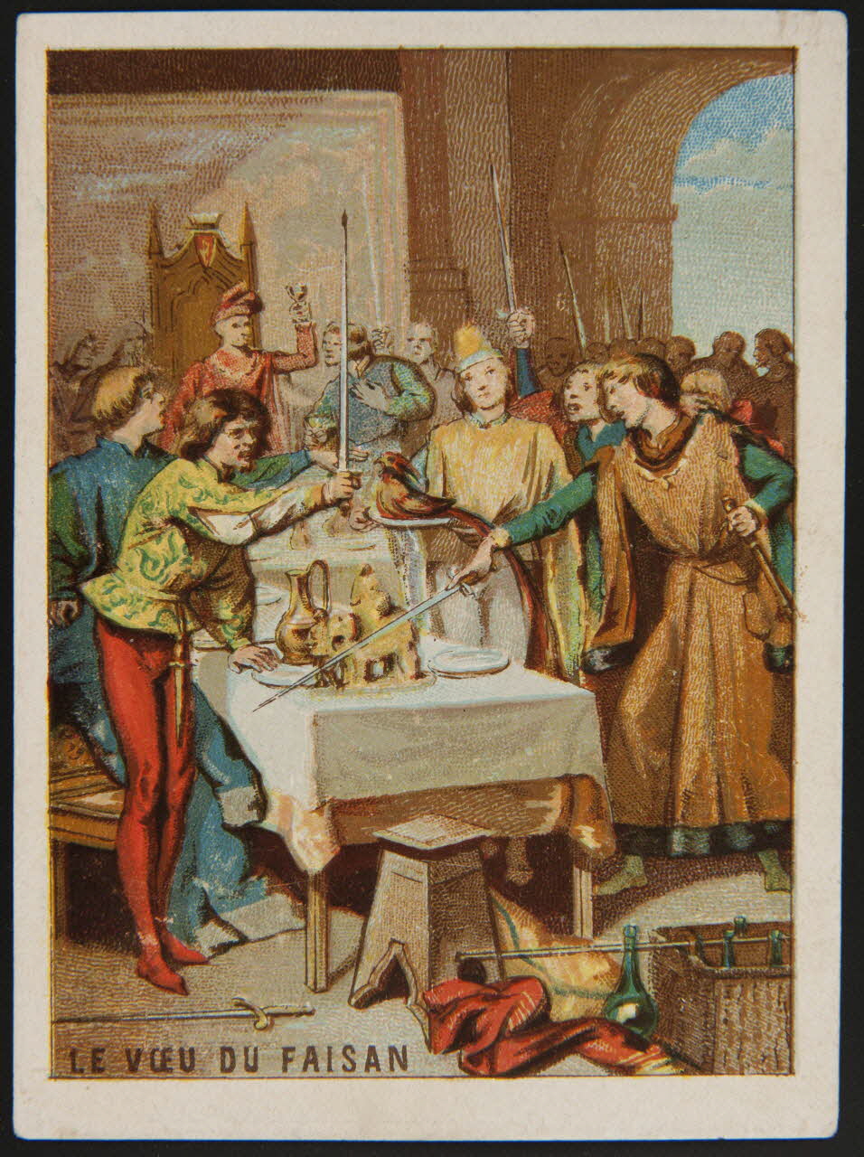 Murat C. carte de récompense scolaire chromo Paris 1870 1996.40.547.28 Photo