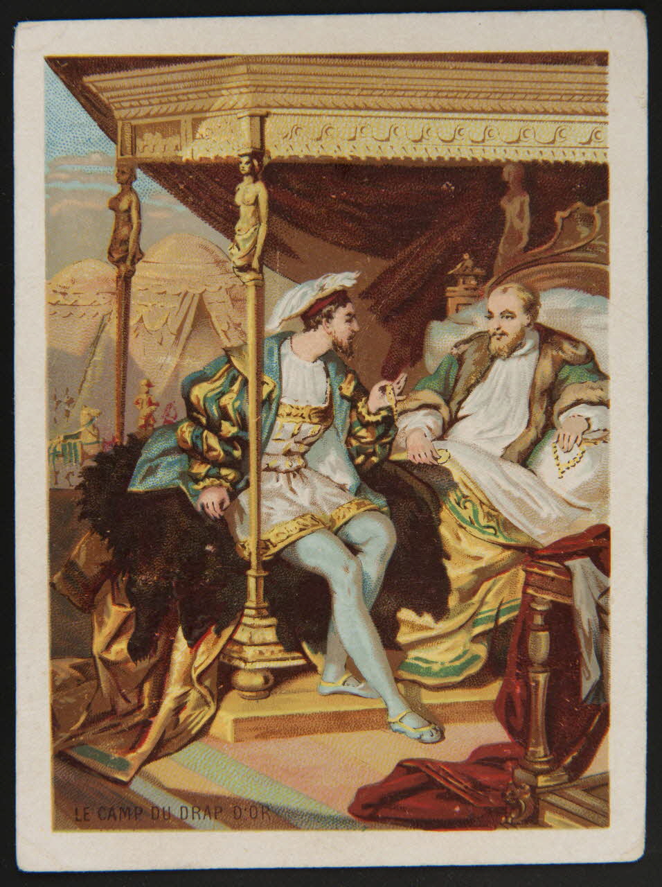 Murat C. carte de récompense scolaire chromo Paris 1870 1996.40.547.31 Photo