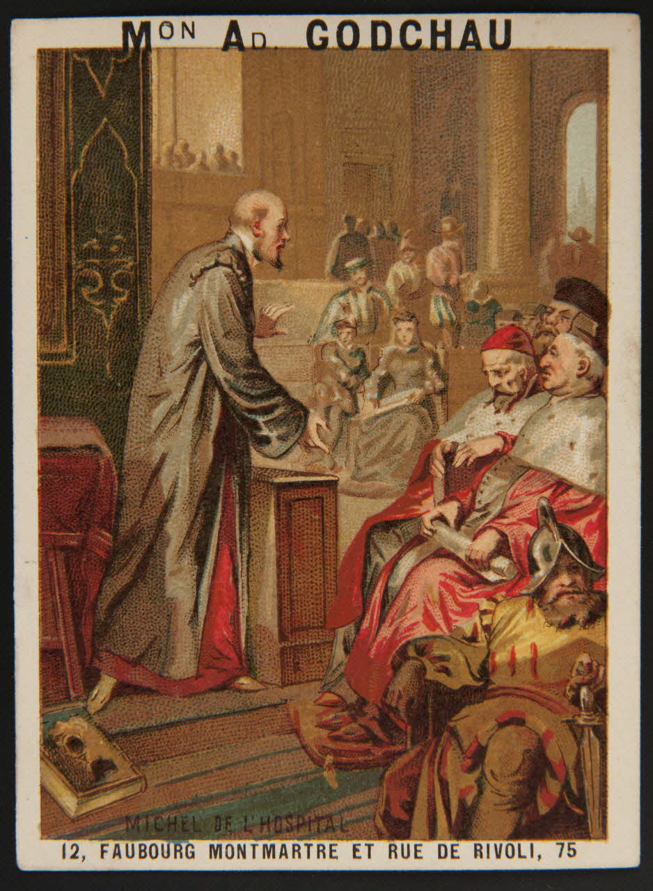 Murat C. carte de récompense scolaire chromo Paris 1870 1996.40.547.34 Photo