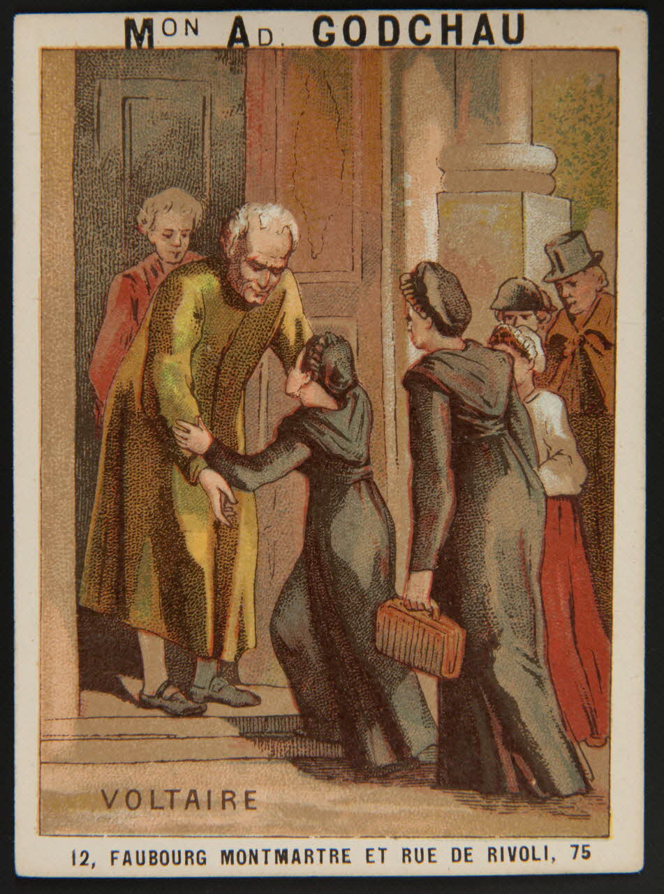 Murat C. carte de récompense scolaire chromo Paris 1870 1996.40.547.44 Photo