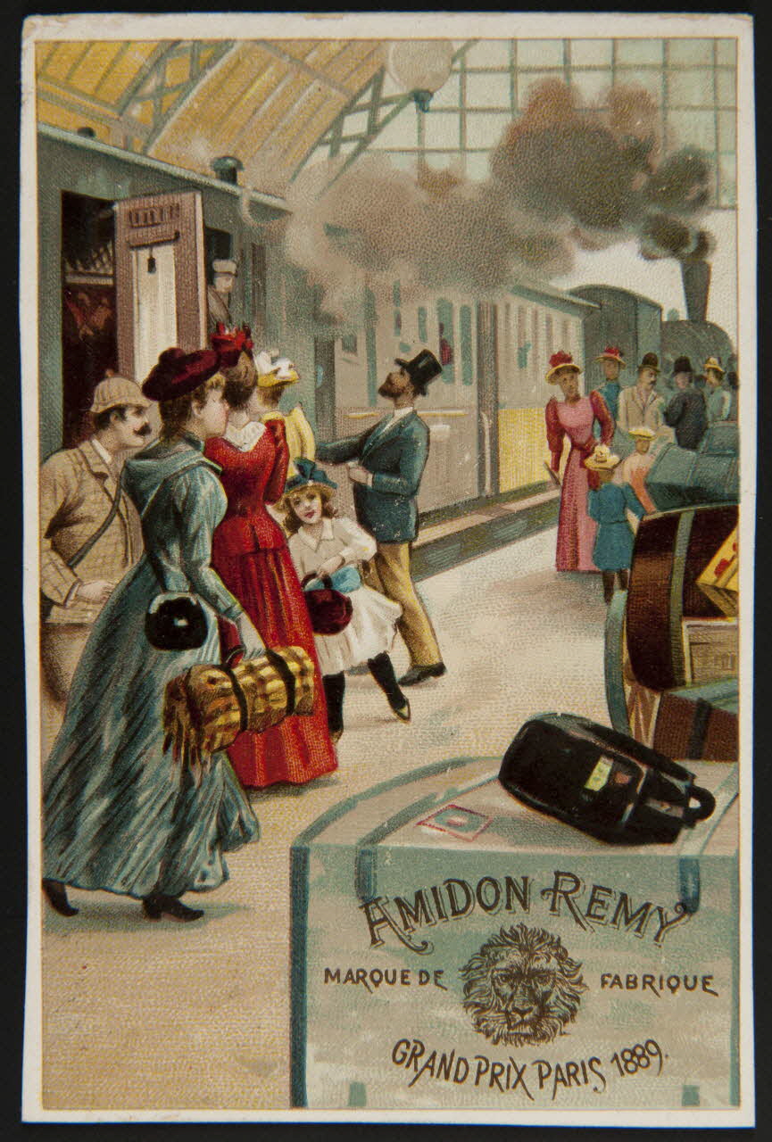 carte réclame chromo Paris 1889 1996.40.560.5 Photo